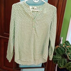 Joie 3/4 button down XS